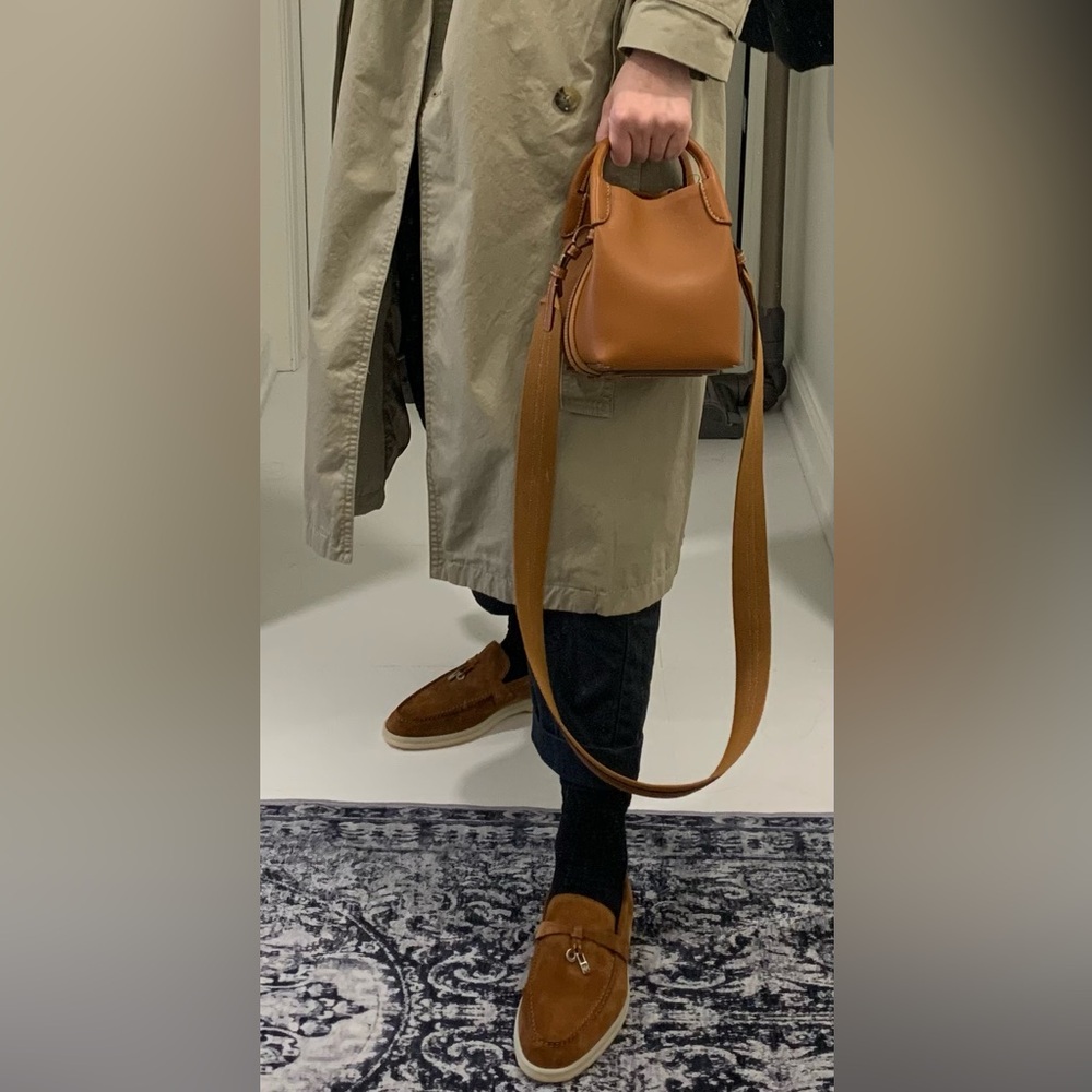 Loro Piana Micro Bale bag - Tan